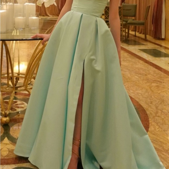 LIASTUBLLA Mint Maxi dress - Picture 4 of 6